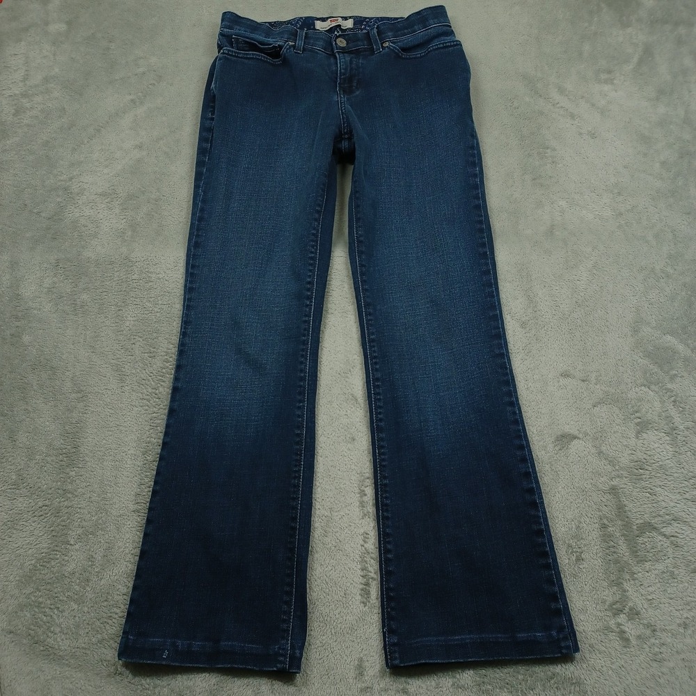 Levis 525 Jeans Womens 6‎ Blue Denim Bootcut Y2K Casual Preppy